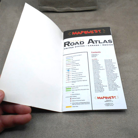 Vintage MapQuest Pocket Size Road Atlas for United State Canada Mexico 2003 - Picture 4 of 8